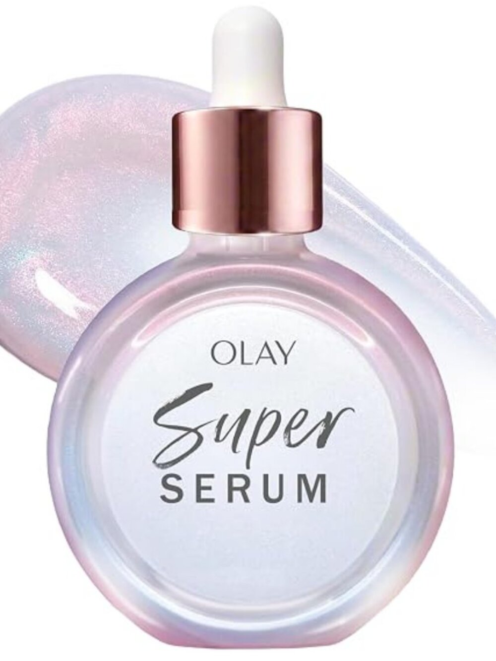 Olay Super Serum - Glow Serum for Face - Activated Niacinamide, Vitamin C & E, C